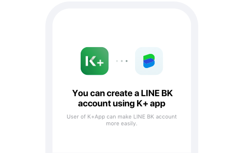 Use K PLUS application to easily open account