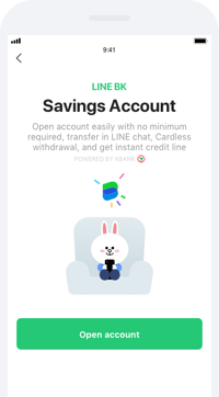 Saving Account - LINE BK